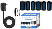 6 x D Battery Eliminator Kit