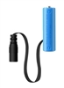 AA Active Dummy Cell Battery - 8" Thin Flat Flexible Cable - 5.5mm x 2.1mm Barrel Socket - Works with Battery Eliminator Kits