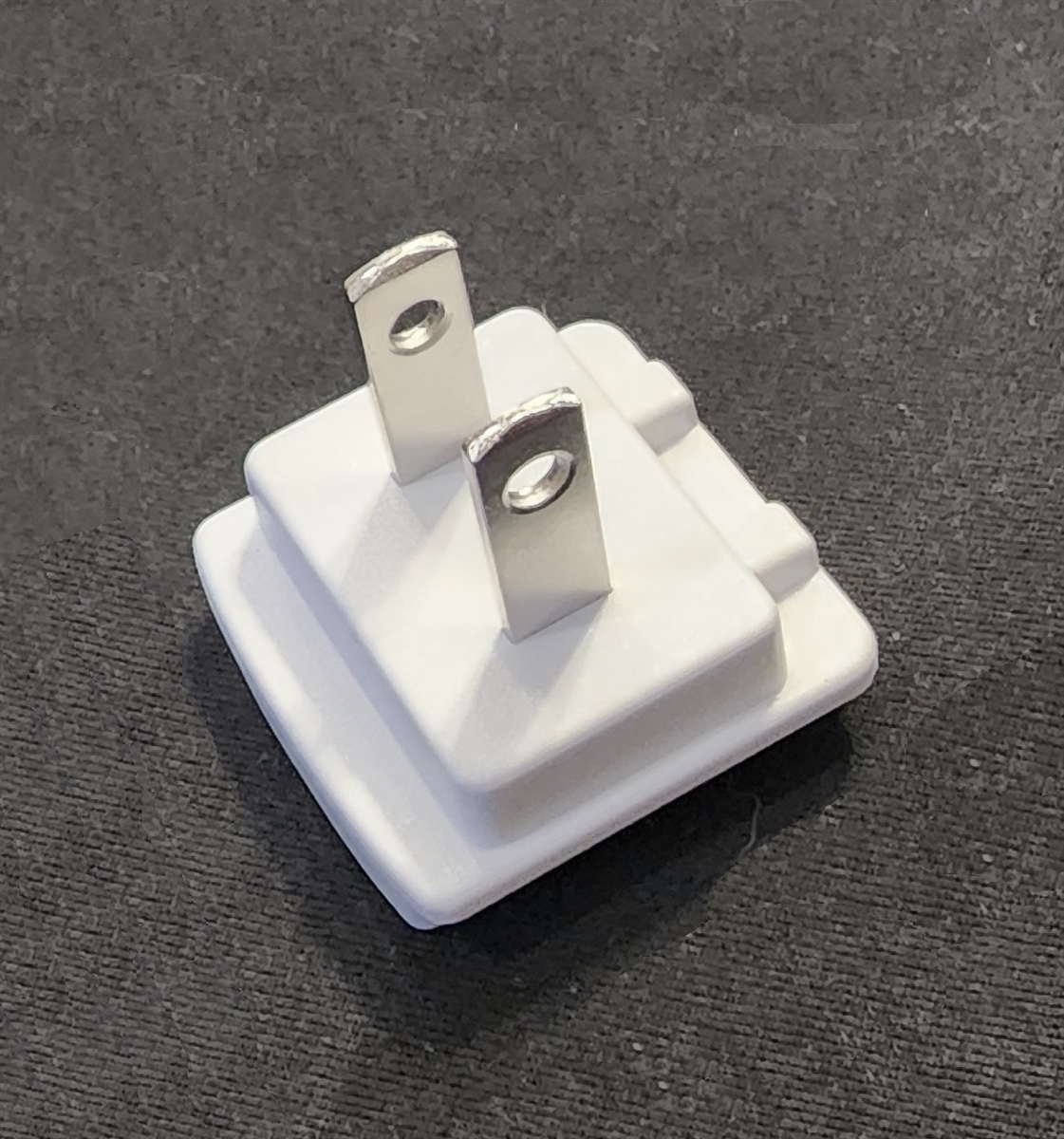 AC to DC Wall Power Adapter (White) - Accepts Square Interchangeable ...